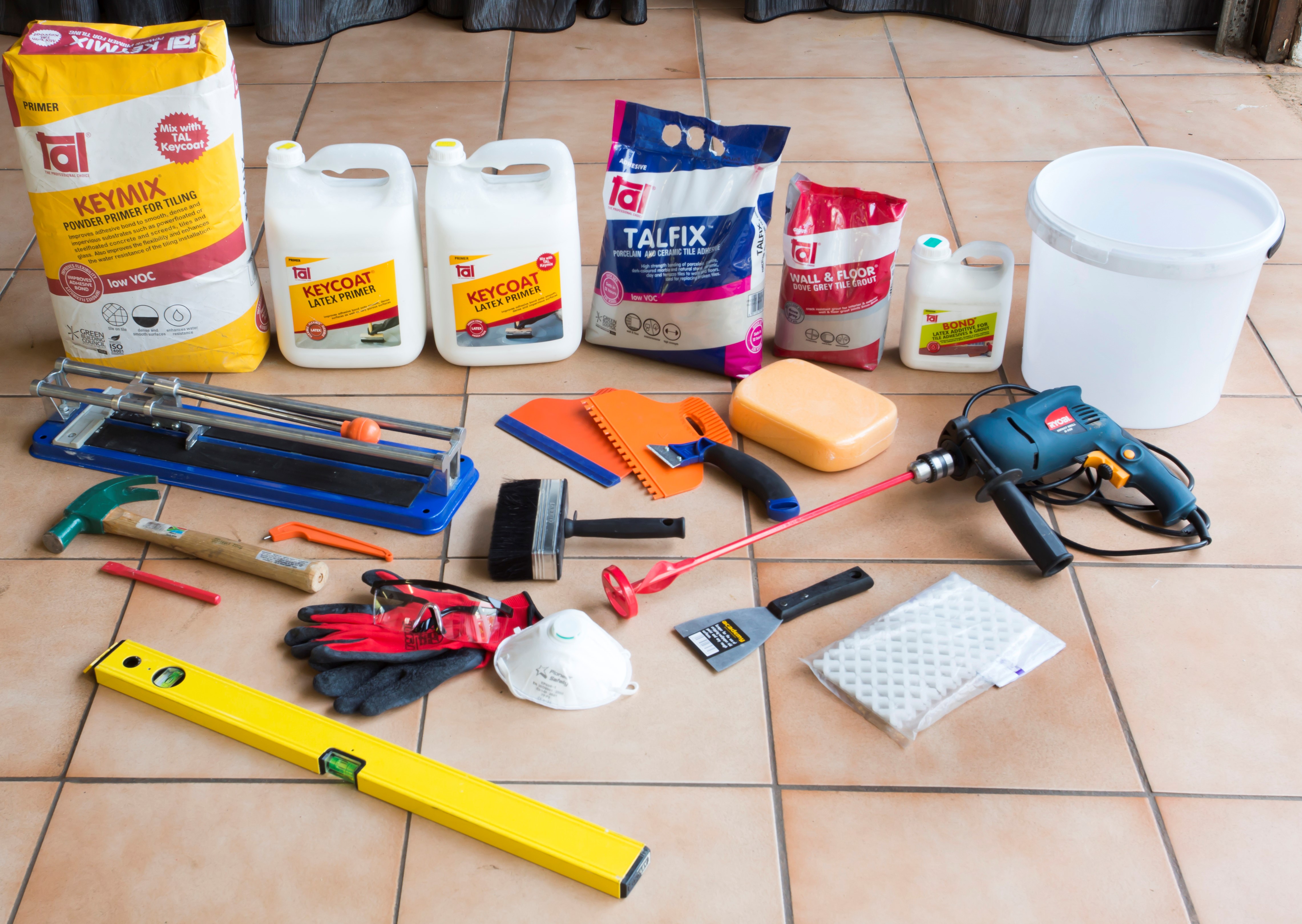 what you need for replacing cracked tiles